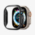 ACS05458 - Apple Watch Ultra (Apple Watch (49mm)) Case Thin Fit in black showing the front